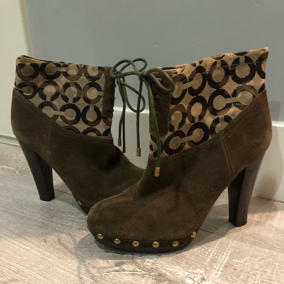 Coach Shoes - ADORABLE Coach Heeled Boot